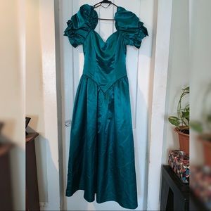 Vintage 80s Prom Dress